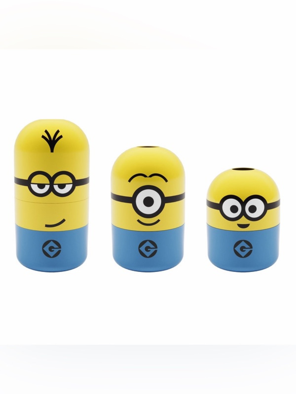 Keeeper Minions Storage Boxes 3PC Set Bob Kevin Stuart NIB